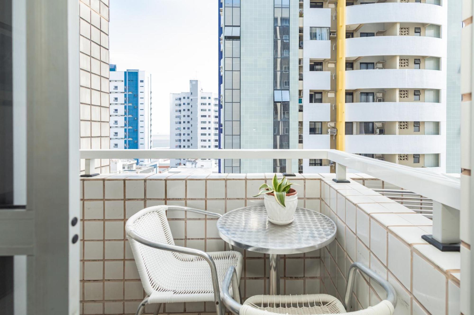 Vista Mar E Lagoa - Cozinha E Frigobar - Apartamento Flat Proximo A Praia Sao Luis  Ngoại thất bức ảnh